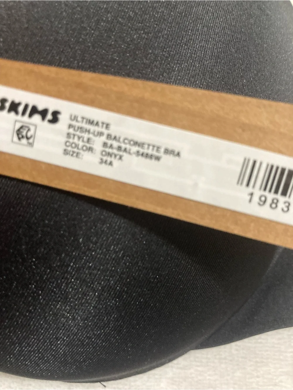 SKIMS Ultimate Balconette Push Up Bra 34A - Picture 6 of 6